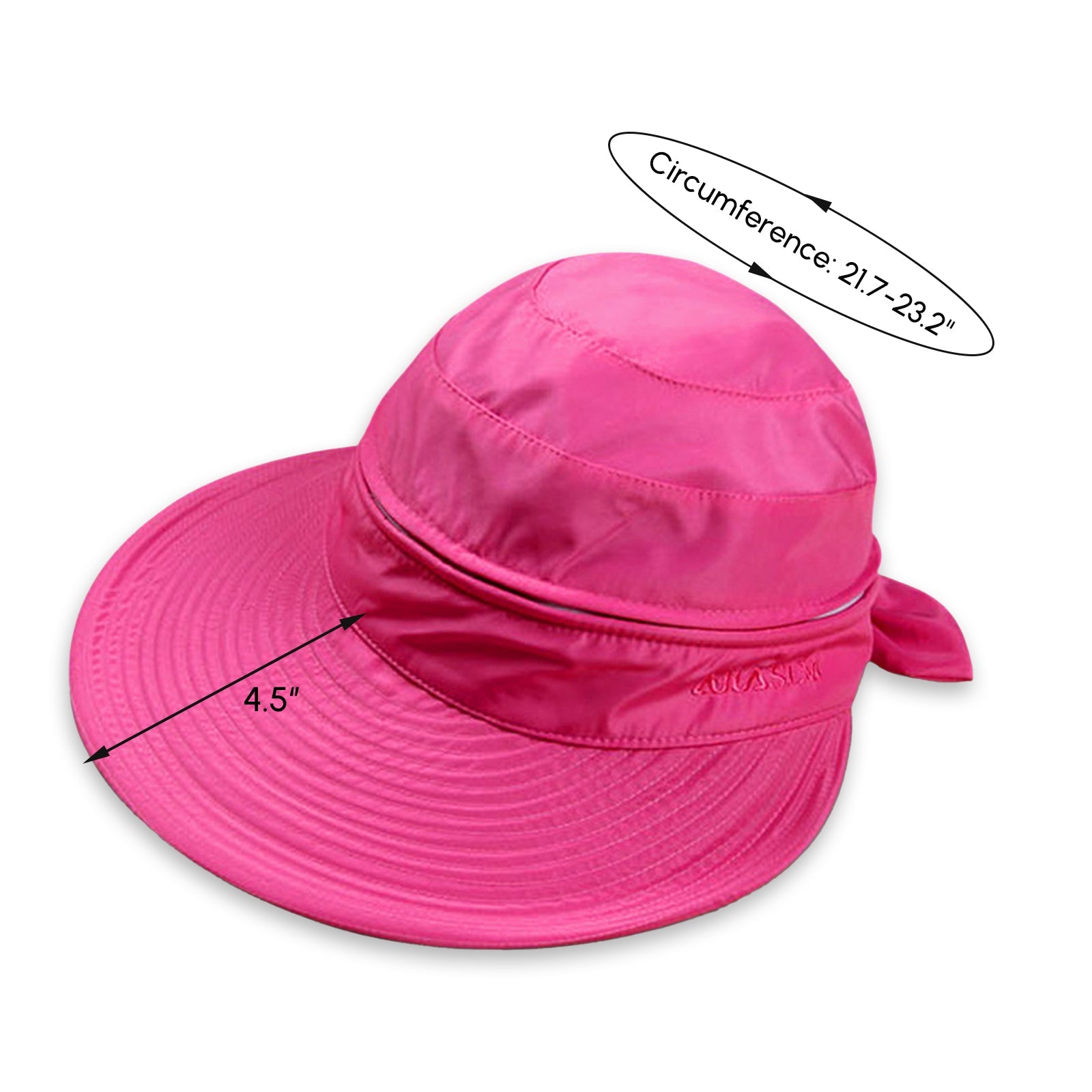 Travel in Style with this 2-in-1 Sun Visor Hat Zip-Off Foldable