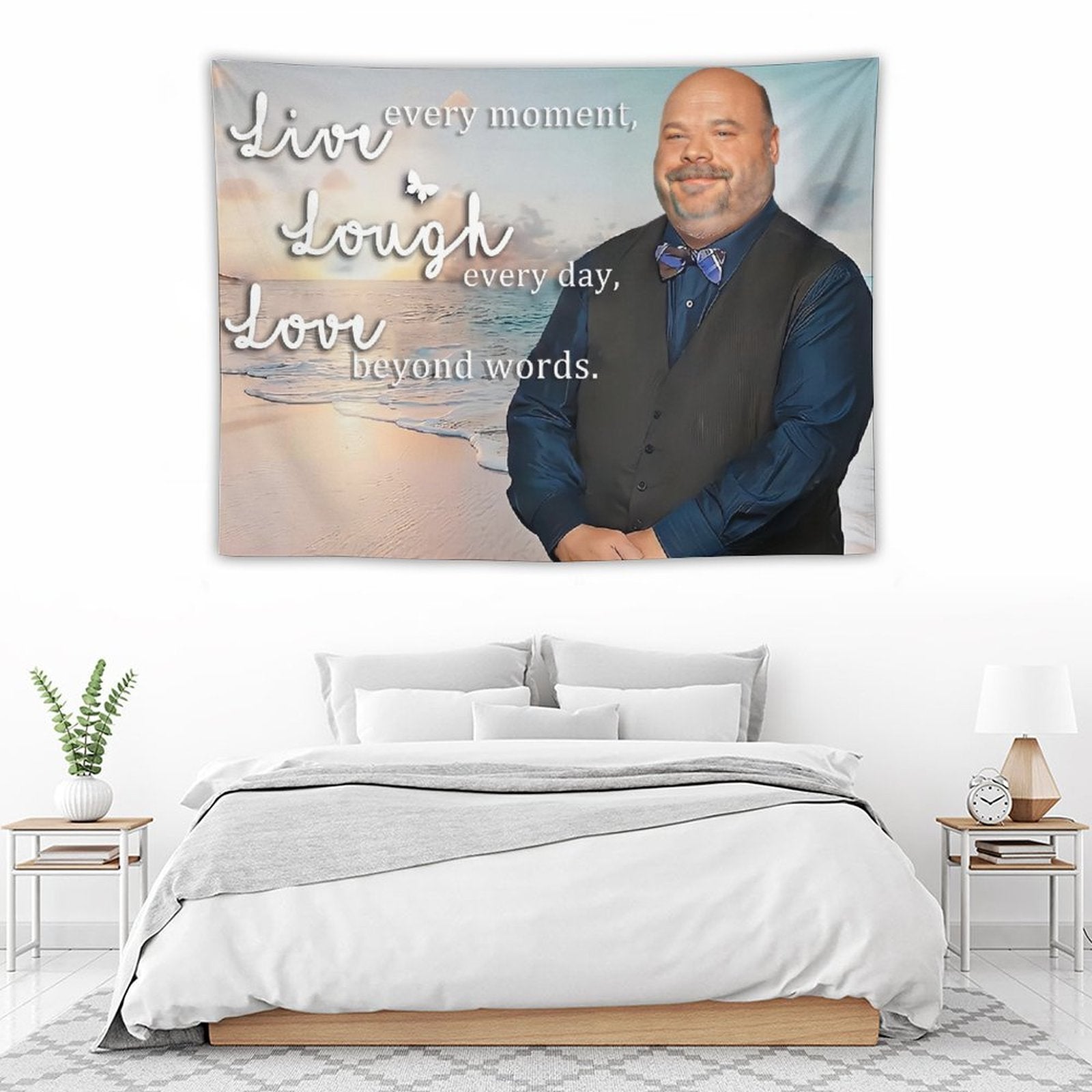 Live, Laugh, Love Bertram Tapestry