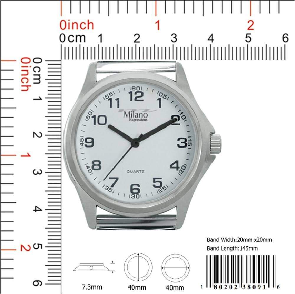 3809 - Milano Flex Band Watch