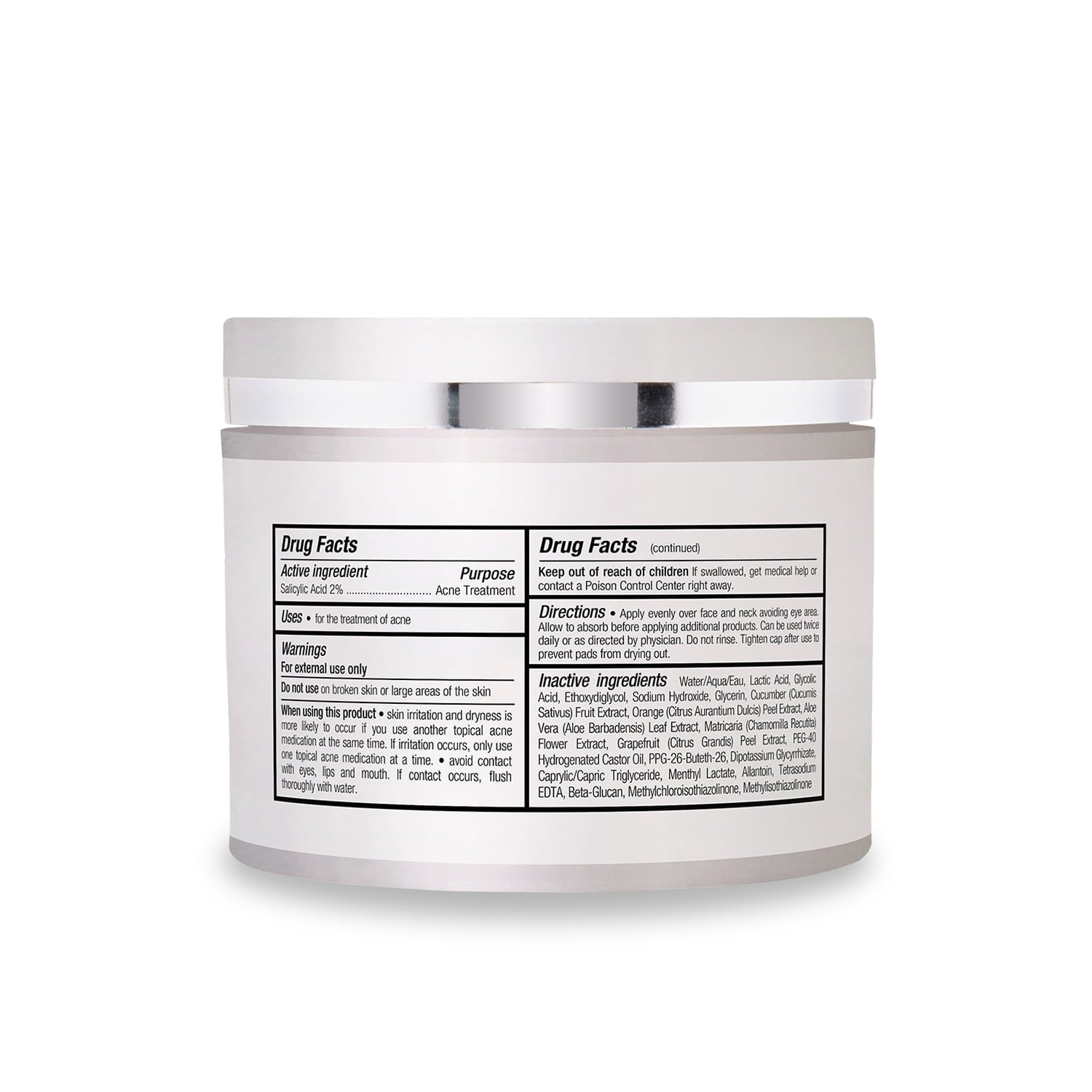 Beauty Facial Extreme Anti-Aging Resurfacing Peel Pads