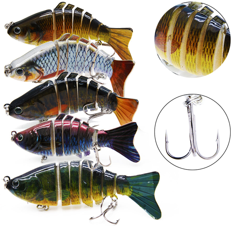 Fishing Lures Multi Jointed Bionic Lures Lifelike Fishing Lures