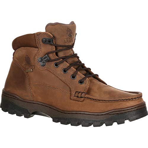 ROCKY Men's FQ0008723 Hiking Boot, Light Brown, 6.5 M US