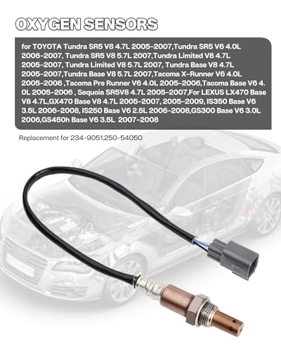 Cartist 15717 Oxygen Sensors Compatible with Ford Ranger, Mustang, Expedition, Explorer, Escape, F150, Mazda Tribute, Mercury, Aston, Martin, Lincoln Accessories O2 Sensor…
