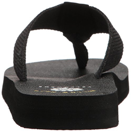 Yellow Box Women's Dax Sandal, Black, 6 M US