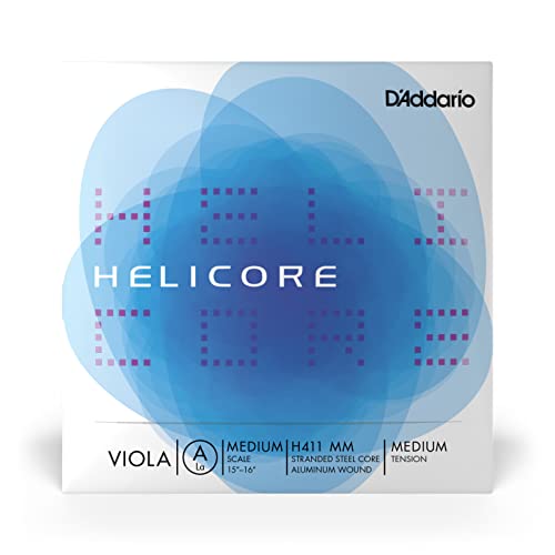 D'Addario Helicore Viola Single A String, Medium Scale, Medium Tension