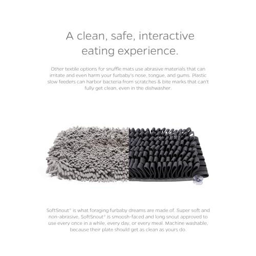 Pet Parents® Forager® Mats, Snuffle Mat for Dogs with SoftSnout & Non-Slip Backing Technology, Slow Feeder Dog Bowls & Snuffle Mat for Large Dogs and Small Dogs (Forest 12")