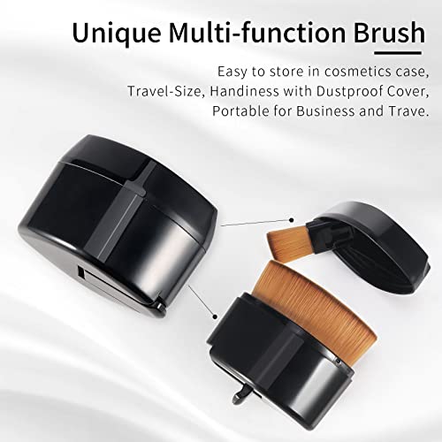 ENZO KEN Natural Goat Hair Eyeshadow Brush, Medium Smudge Eye Shadow Brush, Shader Eye Shadow Brushes, Smudge Brush, Single Natural Hair Makeup Brush, Eyeshadow Blending Brushes