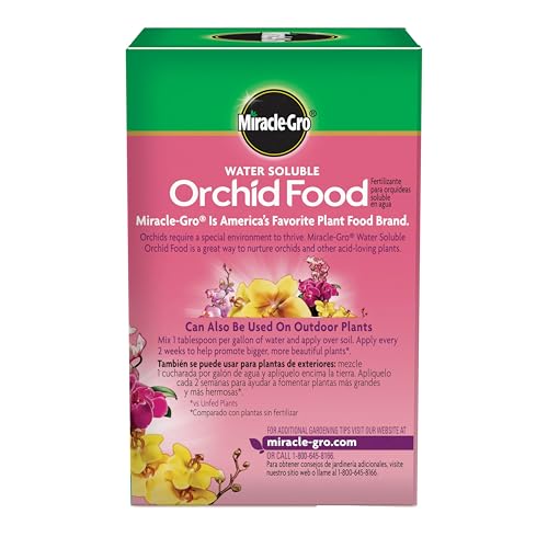 Miracle-Gro Orchid Care Bundle, Includes Potting Mix and Plant Food Mist, For Indoor and Outdoor Container Orchids