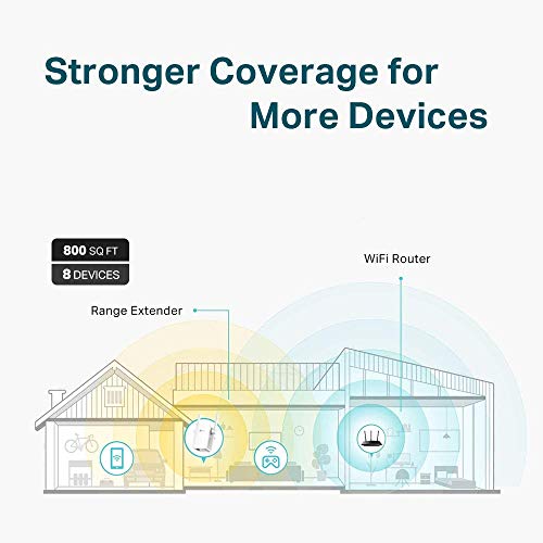 TP-Link N300 WiFi Extender(RE105), WiFi Extenders Signal Booster for Home, Single Band WiFi Range Extender, Internet Booster, Supports Access Point, Wall Plug Design, 2.4Ghz only