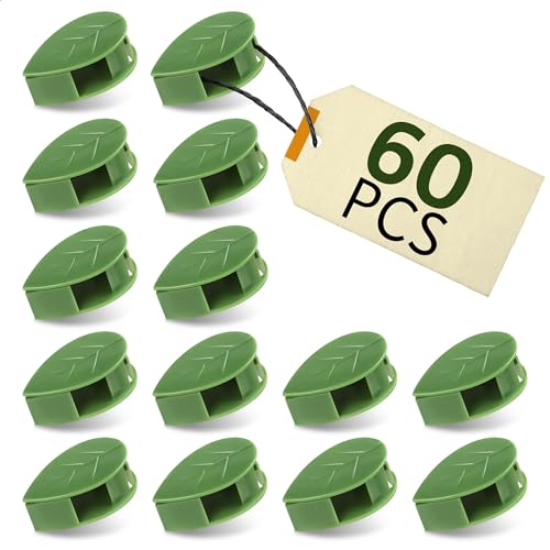 60 Pcs Plant Clips 2 Sizes Garden Clips for Plants Tomato Clips for Climbing Plants Garden Plant Clips Tomato Clips for Climbing Plants Hanging Plant Clips for Vines Gardening Supplies Support Clips