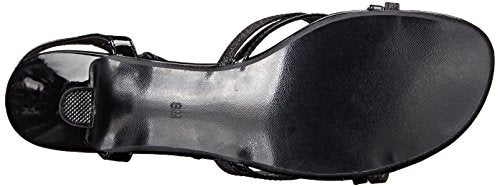 Touch Ups Women's Melanie Ankle Strap Sandal,Black,8.5 M US
