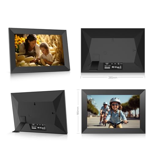 KODAK 10.1 Inch WiFi Digital Picture Frame,1280x800 HD IPS Touch Screen, Electronic Smart Photo Frame with 32 GB Memory, Auto-Rotate, Instantly Share Photos/Videos from Anywhere