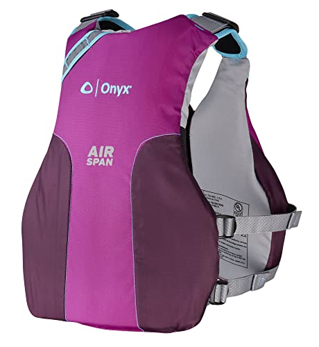 Onyx Air Span Breeze Life Jacket, Purple, XS/SM