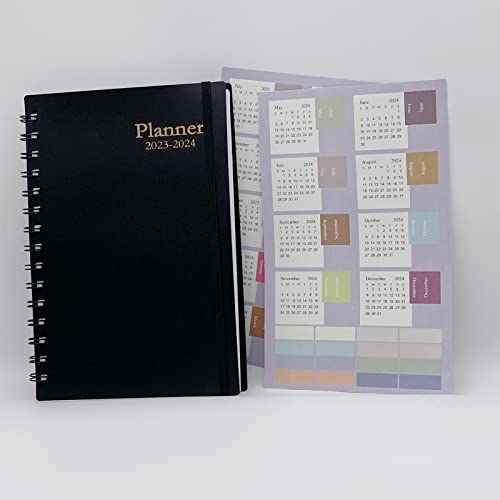 Daily Planner 2024-2025,Monthly Weekly Planner Runs from July 2024-December 2025,18 Month Planner with Pen Holder,Hardcover Daily Planners Notebook,100GSM Thick Paper