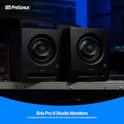 PreSonus Eris Pro 6 2-Way Biamped, Active, 6.5-inch Coaxial Studio Monitor