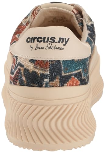 Circus NY by Sam Edelman Women's Tatum Sneaker, Natural Multi, 6
