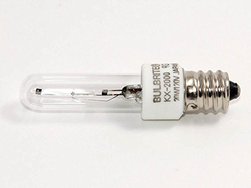 Bulbrite 40 Watt E12 Dimmable T3 Xenon Light Bulb, Frosted , Soft White , 1 Pack - KX40FR/E12