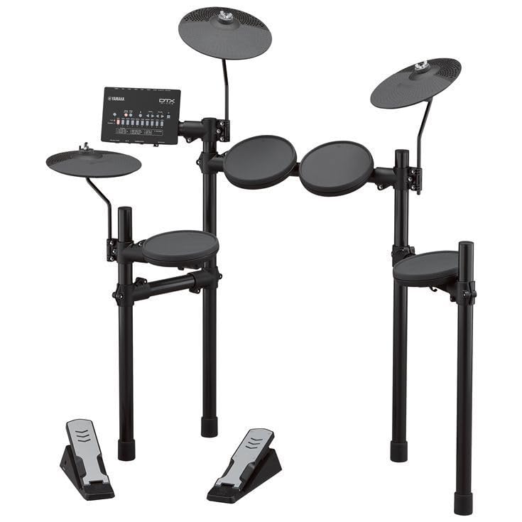 Yamaha DTX402K Customizable Electronic Drum Kit with Silent Kick Pedal