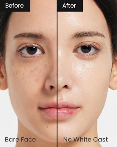 Dark Spot Korean Sunscreen (1.7fl oz) - No White Cast, NON - Greasy, SPF 50 UV Defense Hydrating Sunblock, Lightweight Protection Sunblock for Face & Body. Korean Skin Care. Niacinamide, Panthenol.
