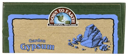 Down to Earth Organic Garden Gypsum Calcium Sulfate, 5 lb