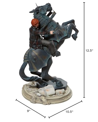 Enesco Harry Potter Ron Weasley on Horse Chess Piece Figurine, 12.5 Inch, Multicolor