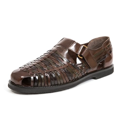 Deer Stags Men's Bamboo2 Sandal, Brown/Multi, 8 US Men's Wide