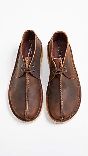 Clarks Men's Desert Trek Moccasin, Beeswax, 80 M US