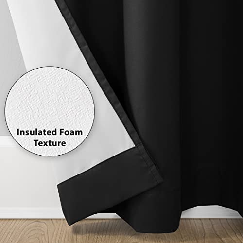 Sun Zero Cyrus Thermal 100% Blackout Grommet Curtain Single Panel