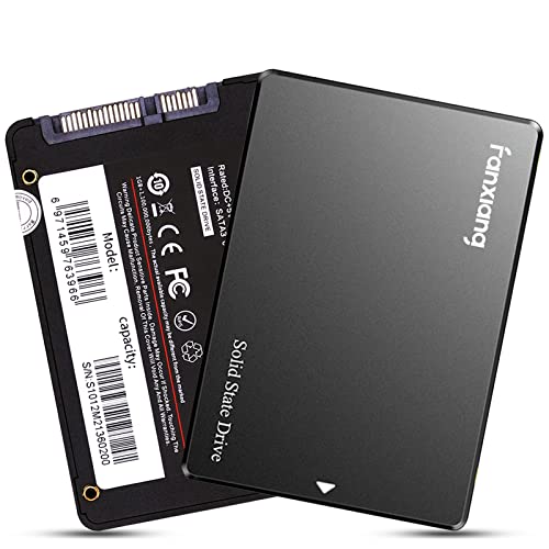 fanxiang S101 128GB SSD SATA III 6Gb/s 2.5" Internal Solid State Drive, Read Speed up to 550MB/sec, Compatible with Laptop and PC Desktops(Black)