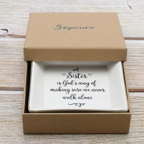 JoycuFF Trinket Dishes for Jewelry Mom Mother Birthday Christmas Gift Jewelry Tray for Rings Necklaces Bracelets Earrings to My Wonderful Mom