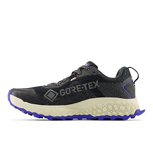 New Balance Women's Fresh Foam X Hierro V7 Trail Running Shoe, Shadow/Black, 8.5 Wide
