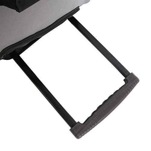 Pacific Coast Signature 30" Large Rolling Duffel Bag, Black, One Size