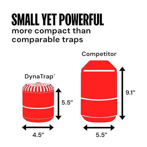 DynaTrap DT152 Indoor Insect Trap and Killer – Catches and Kills Fruit Flies, Gnats, Moths, Mosquitoes & Other Flying Insects