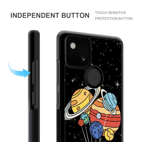 Goodsprout Compatible with iPhone Xs Max Case Alien Balloon Solar System Graphic for Girls,Picture Pattern Design Shockproof Anti-Scratch Hard PC Back Case for iPhone Xs MAX