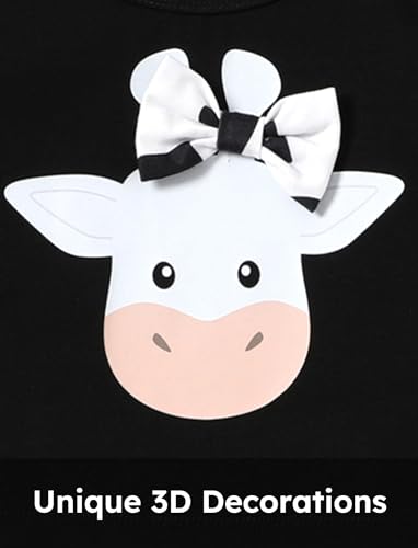 PATPAT Girls Clothes 2Pcs 3D Short Sleeve Crop Top Floral Girl Bell Bottom Summer Outfit Toddler to Big Kids Green 3-4 Years