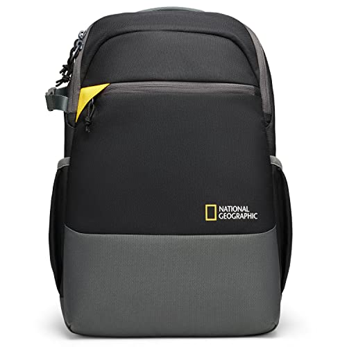 National Geographic Shoulder Bag Small, Camera Bag for DSLR and Mirrorless with Lens, and Accessories, Batteries, Cables, Adjustable Strap, Ultra-Lightweight, NG E1 2360, Black [Amazon Exclusive]