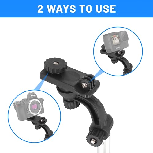 Xproutdoor Kayak Camera Mount, Selfie Stick for Fishing Boats, motorboats, Riding Motorbikes