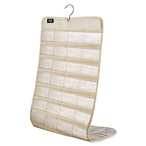 BB Brotrade Hanging Jewelry Organizer,Accessories Organizer,80 Pocket Organizer for Holding Jewelries