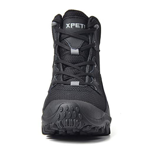 XPETI Women's Dimo Mid Waterproof Outdoor Hiking Boot Non Slip Trekking Boots