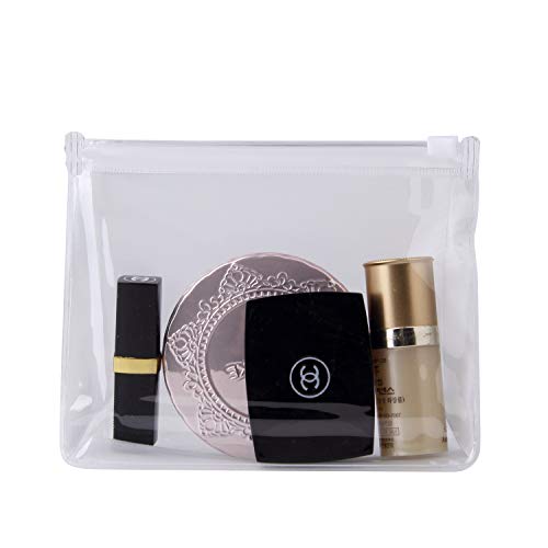 Arroyner 15 PCS Mini Clear Makeup Bag Small Clear Plastic Cosmetic Bags with Zipper Travel Toiletry Makeup Bag