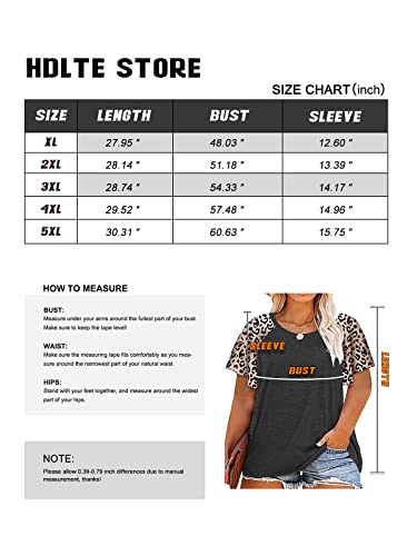 HDLTE Womens Plus Size Tops Floral Bell Sleeves Blouses Summer Crewneck Tunic Loose Casual T Shirts Yellow Cream