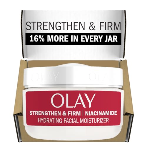 Olay Niacinamide Face Moisturizer, Firming Face Cream for Hydration and Skin Renewal with 99% Pure Niacinamide 1.7 oz