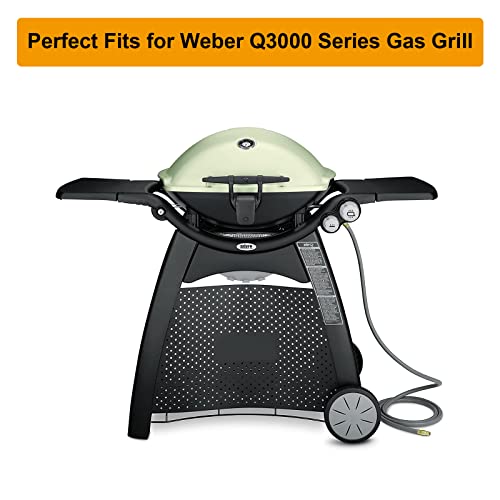 6558 Cast Iron Cooking Giddle for Weber Q100 Q120 Q140 Q1000 Q1200 Q1400 Series Grill,Griddle Plates Accessories for Weber Q100 Series Gas Grill