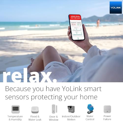 YoLink Smart Water Valve Controller 2, with Bulldog Water Valve Manipulator, Easy No-Plumber DIY Installation, Remote Control, Compatible with Alexa/Google Assistant, IFTTT - YoLink Hub Required
