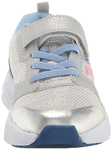 Saucony Wind FST Alertnative Closure Sneaker, Navy/Orange, 3 US Unisex Little Kid