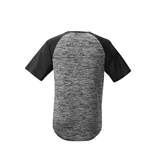 EvoShield Adult E304 Performance Pullover Tech Tee - Black, Small