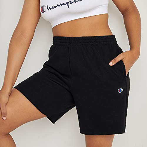 Champion Women's Shorts, Powerblend, Fleece Shorts, Comfortable Shorts for Women, 6.5"