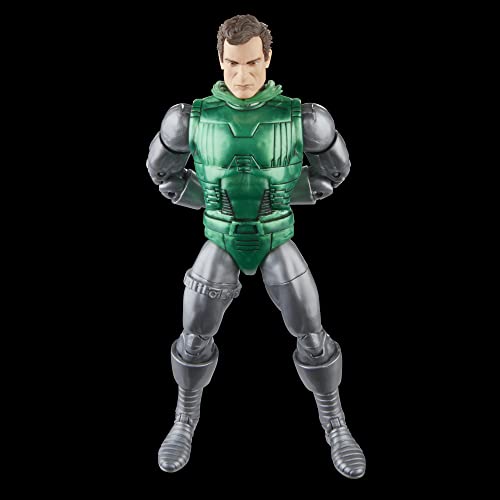 Marvel Legends Series Captain vs. Doctor Doom, Avengers 60th Anniversary Collectible 6-Inch Action Figures, 6 Accessories