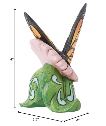 Enesco Jim Shore Heartwood Creek Four Seasons Mini Monarch Butterfly Figurine 4 Inch