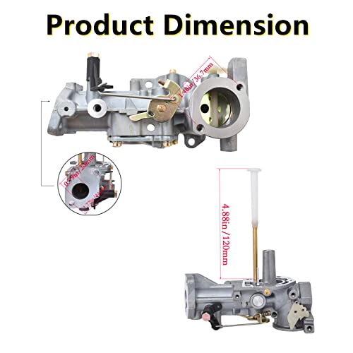 labwork 492611 490533 Carburetor Replacement for Briggs Stratton 692784 495951 495426 498298 Carb for 133000 L-Head 5HP Engine 112231 112232 134202 135202 133212